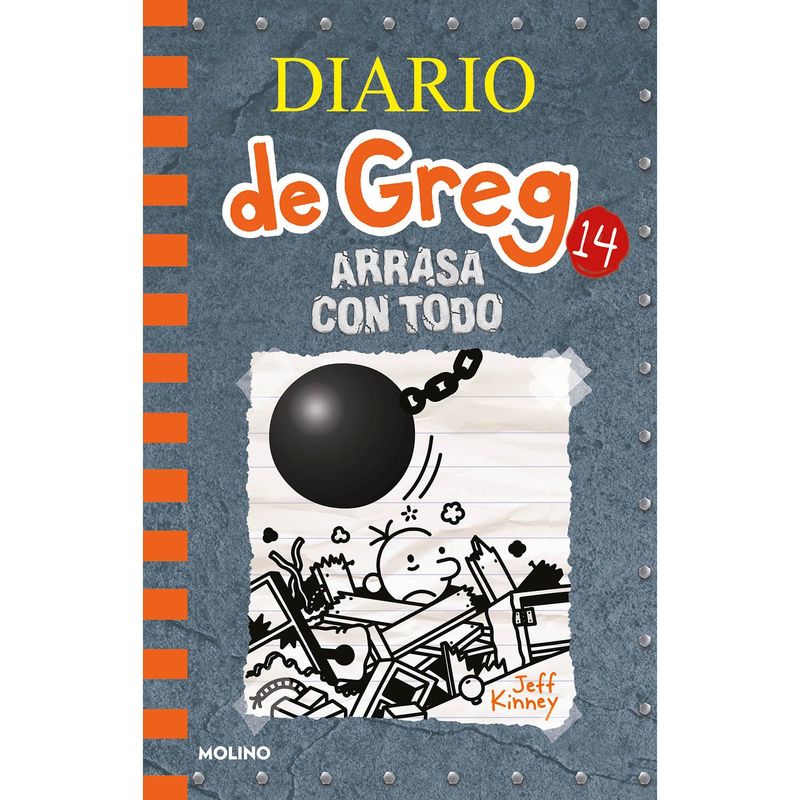 PENGUIN RANDOM HOUSE - LIBRO DIARIO DE GREG 14 (TB). ARRASA CON TODO