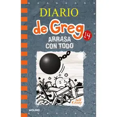PENGUIN RANDOM HOUSE - LIBRO DIARIO DE GREG 14 (TB). ARRASA CON TODO