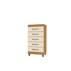 TAHUARI - Comoda Esmeralda carvalho grife off white