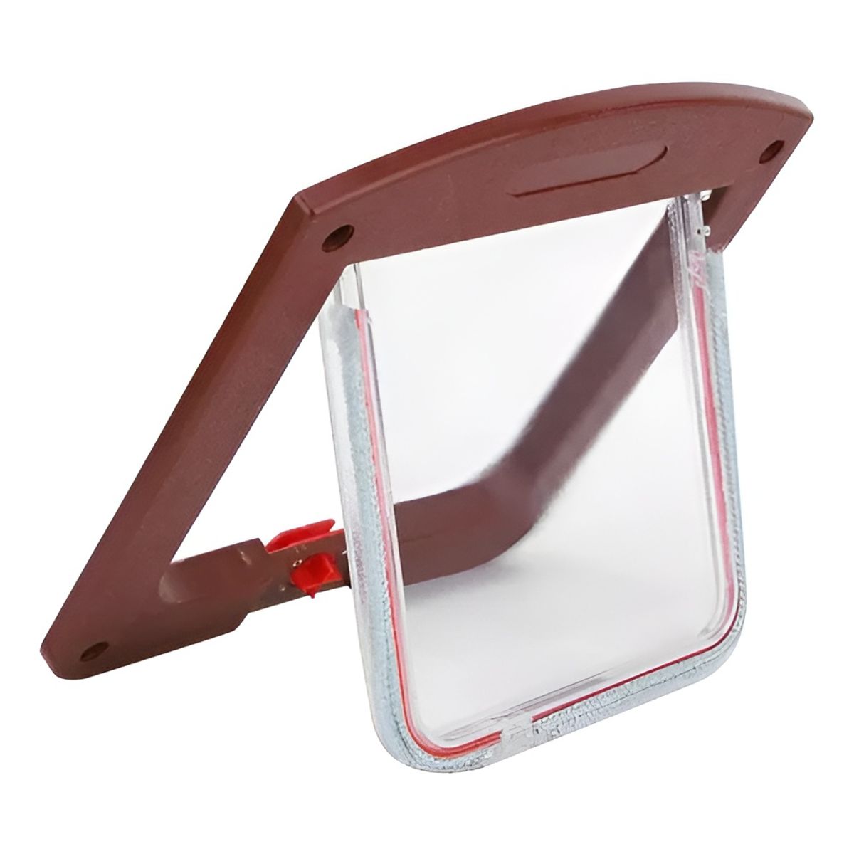 GENERICO - X2 Puerta Para Mascotas Puerta Gatera Puerta Abatible Perro