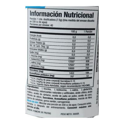 Imagen 2 del producto PACK BEST BCAA 80 SERVICIOS – ARCTIC ICE