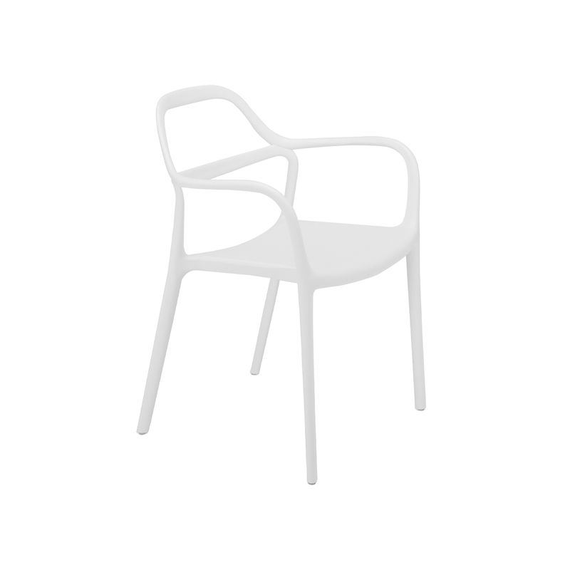 SUR DISEÑO - Silla Dali con Brazos Blanca