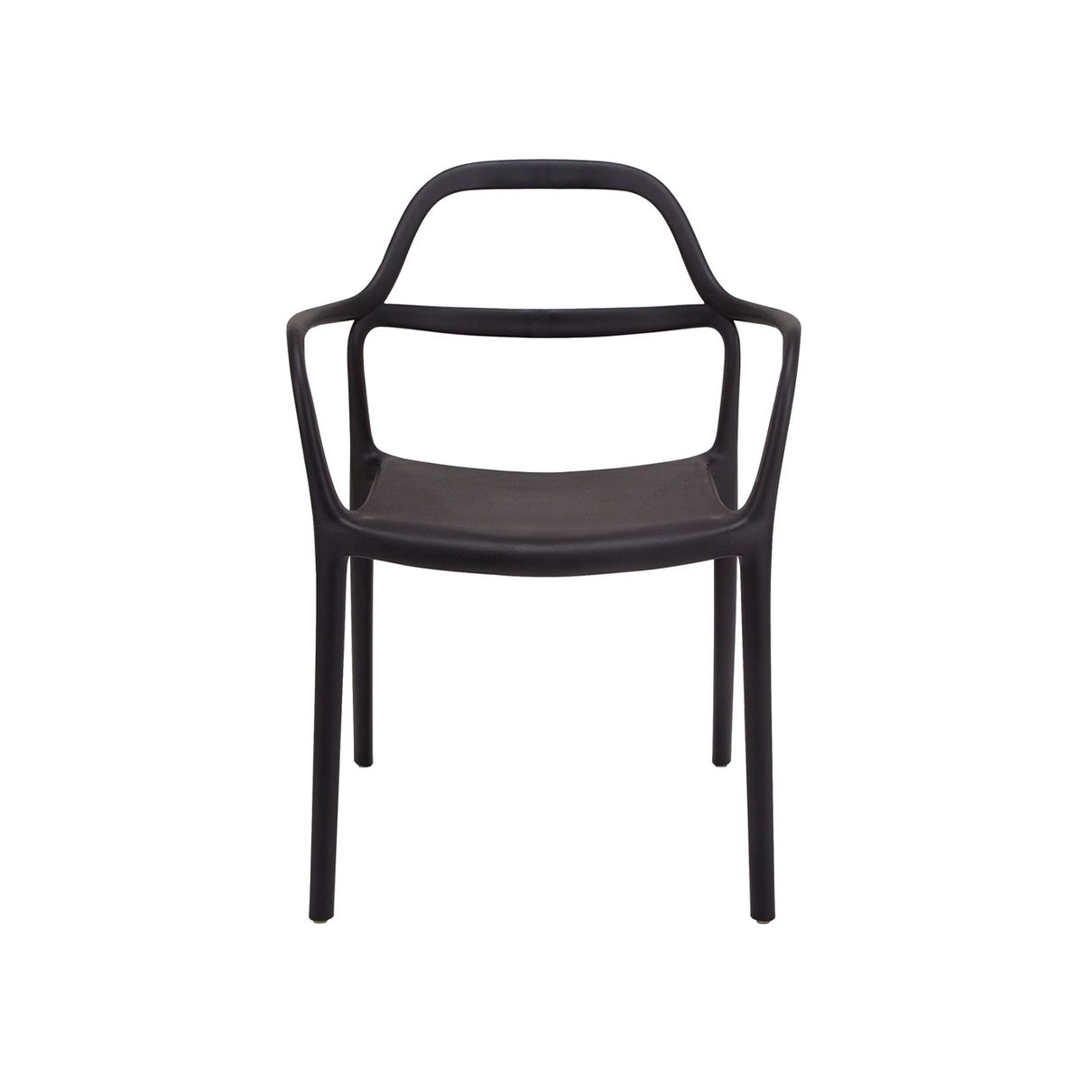 SUR DISEÑO - Silla Dali con Brazos Negra