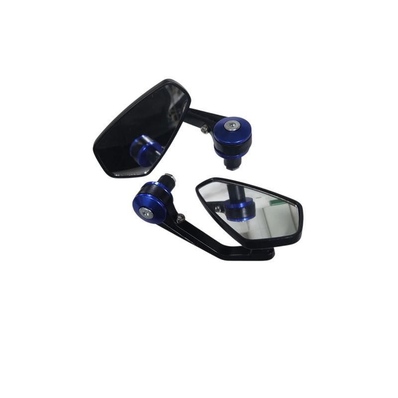 GENERICO - Espejos para Moto Café Racer 22mm Deportivos