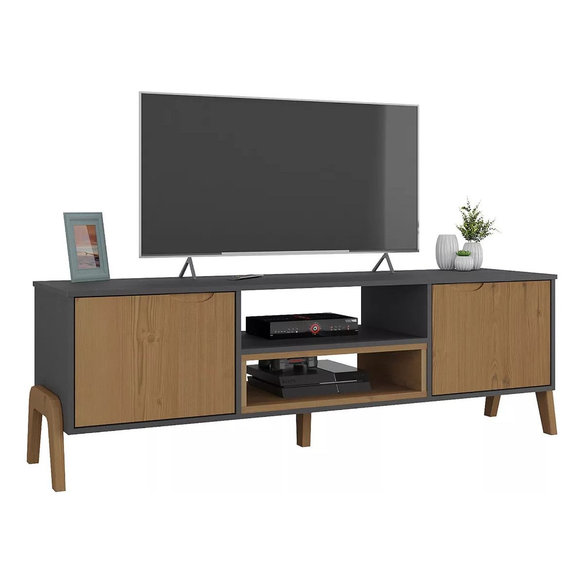 TODODESCUENTO - Mueble Rack Tv - Veneza 70'' - Living