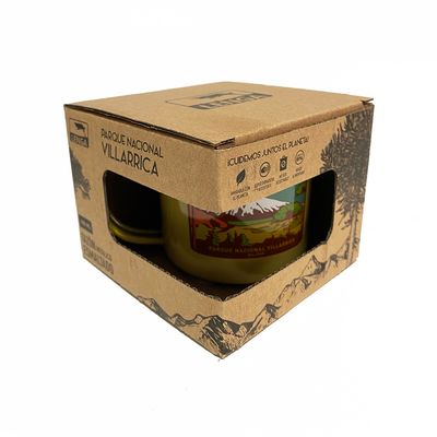 Imagen 2 del producto Pack Tazón Parque Villarrica con Botella Inox 532ml Lenga®