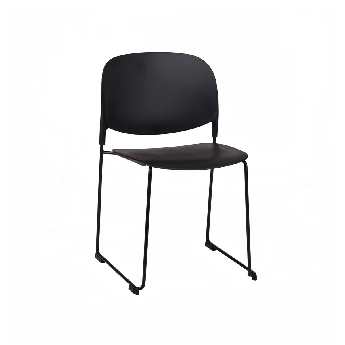 SUR DISEÑO - Silla Stacks Basic Negra