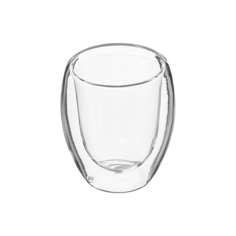 SECRET DE GOURMET - SET 2 TAZAS DE CAFÉ DOBLE PARED 8ML SECRET DE GOURMET