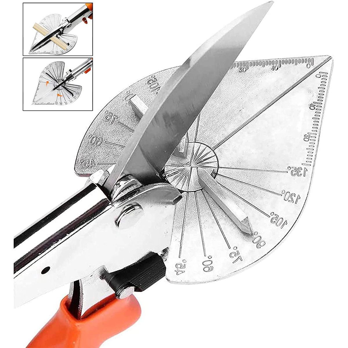 GENERICO - Tijera Corta Canaleta 45 A 135 Grados, Bandejas Electricidad