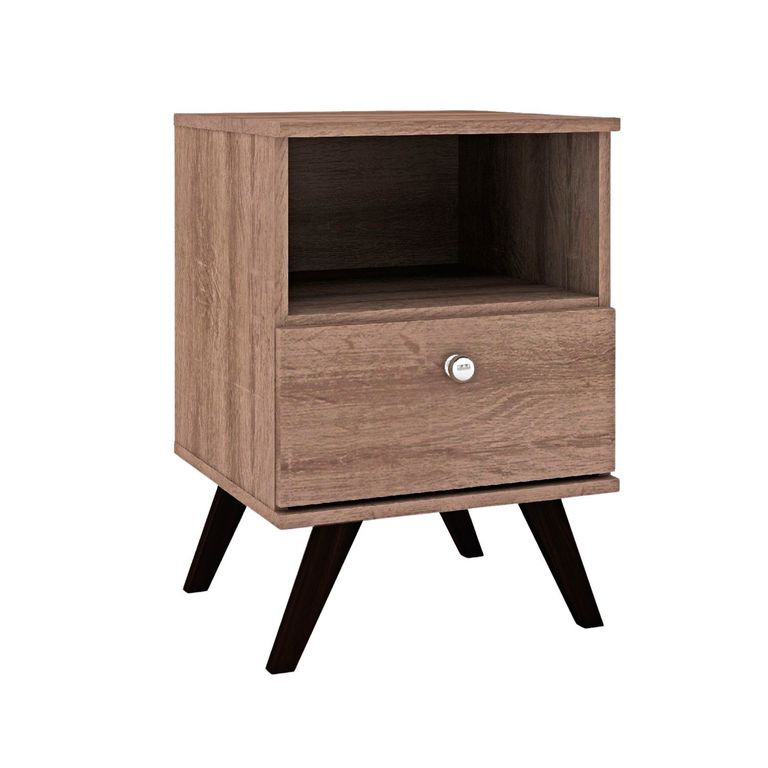 Velador 1 Cajon Retro Rustico
