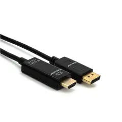 TECMASTER - Cable Displayport A Hdmi 1.8 Metros Display Port 4k