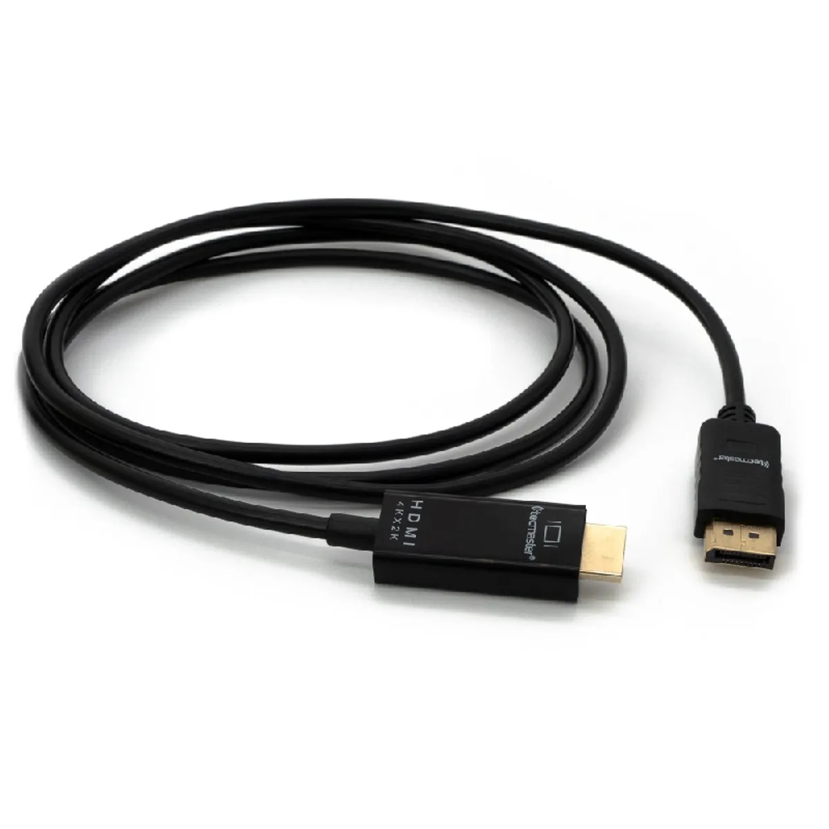 TECMASTER - Cable Displayport A Hdmi 1.8 Metros Display Port 4k Tecmaster