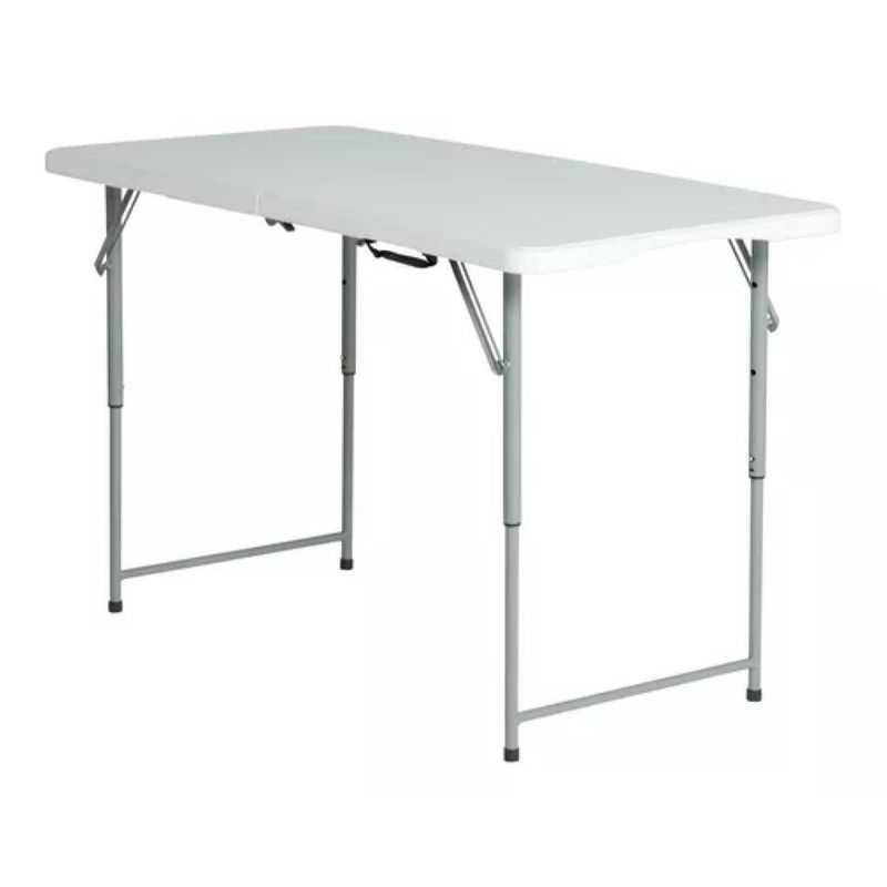 GENERICO - Mesa Plegable Rectangular 120 Cm X 60 Cm