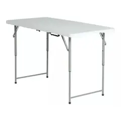 GENERICO - Mesa Plegable Rectangular 120 Cm X 60 Cm