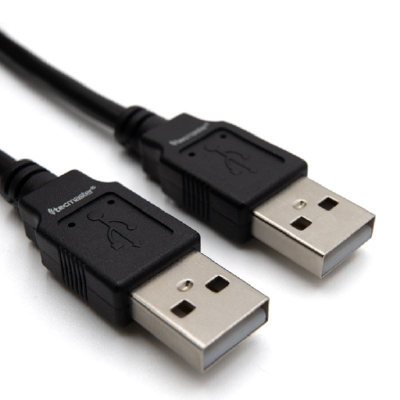 TECMASTER - Cable USB a USB 2.0 – a Macho /  a Macho 1.8 Mts