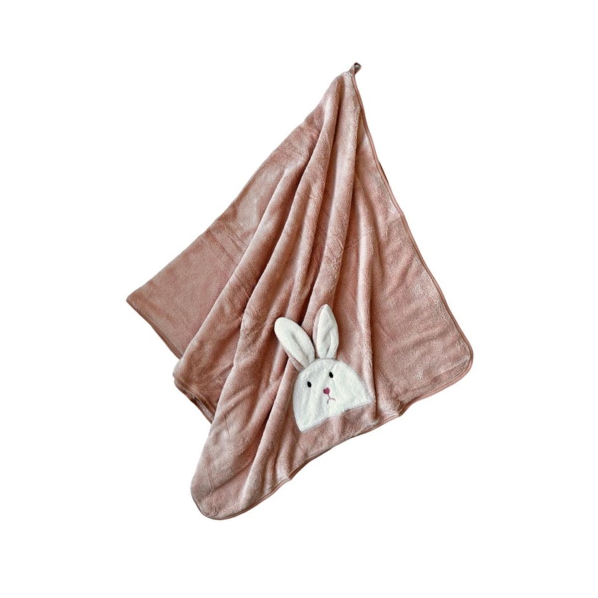FIGLIO - Toalla Bebe Conejo Rosa Manta Bebe