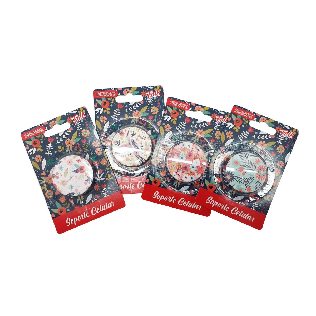 PROARTE - Soporte pop socket para celular diseño Folk