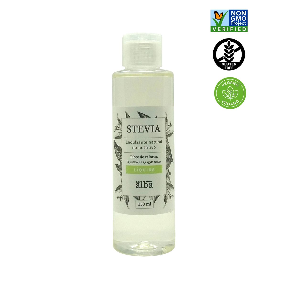 GENERICO - Stevia Líquida 150 Ml - Del Alba