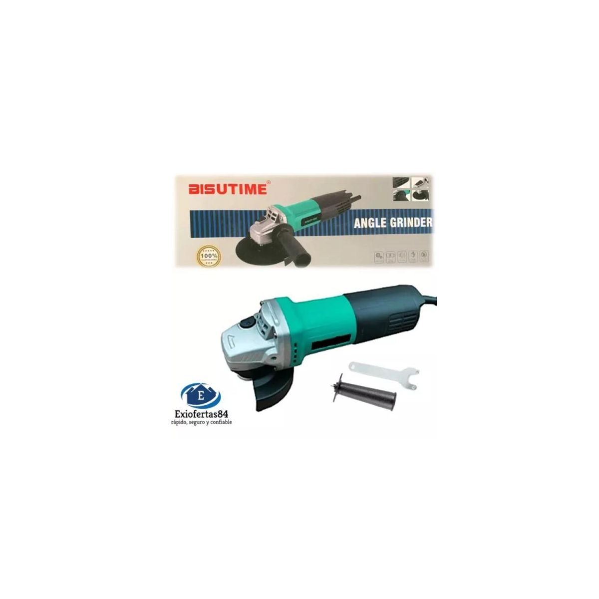 GENERICO - Esmeril Angular Profesional 720W Empuñadura lateral