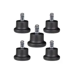 EON - Patines Fijos Para Sillas Peluqueria, Escritorio, 5 Unidades