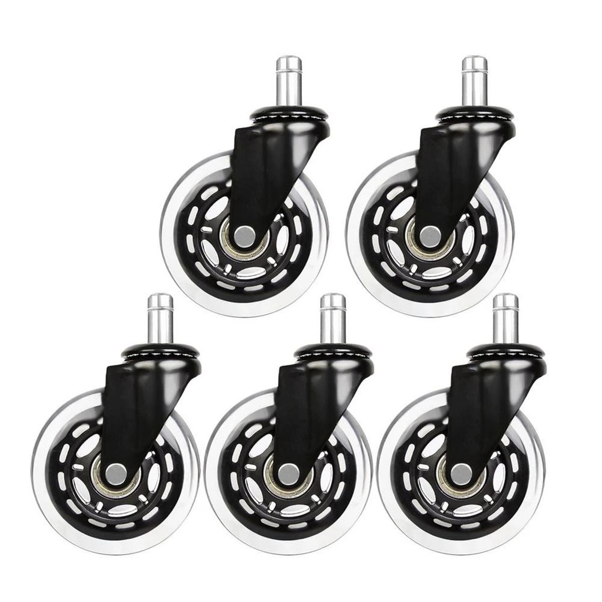 EON - 5 Ruedas Para Sillas De Oficina Ejecutivas Gerenciales Tipo Roller
