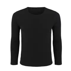 ANDESLAND OUTDOOR APPAREL - Polera Primera Capa Micropolar Negra Hombre