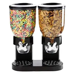 GENERICO - Dispensador De Cereales Doble Dispensador Para Cereales