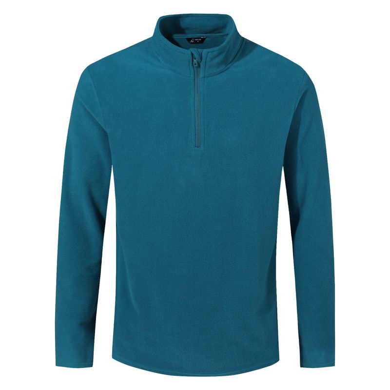 ANDESLAND OUTDOOR APPAREL - Polera Micropolar II Capa Chilla Verde Hombre