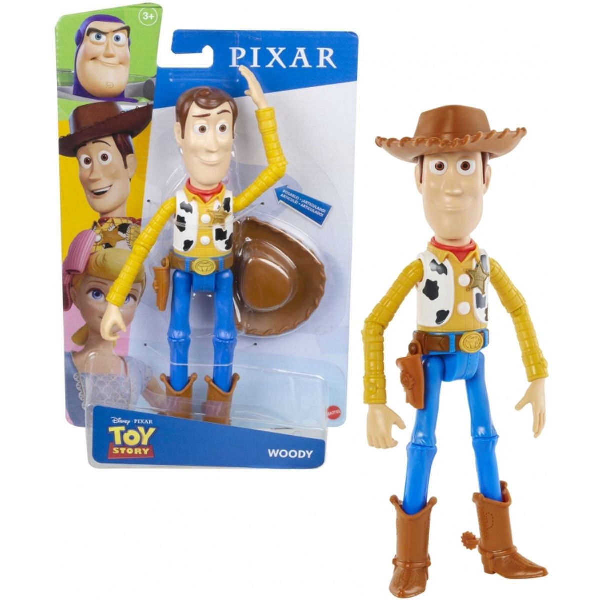 MATTEL - MATTEL GTT14 TOY STORY WOODY FIGURA 23CM