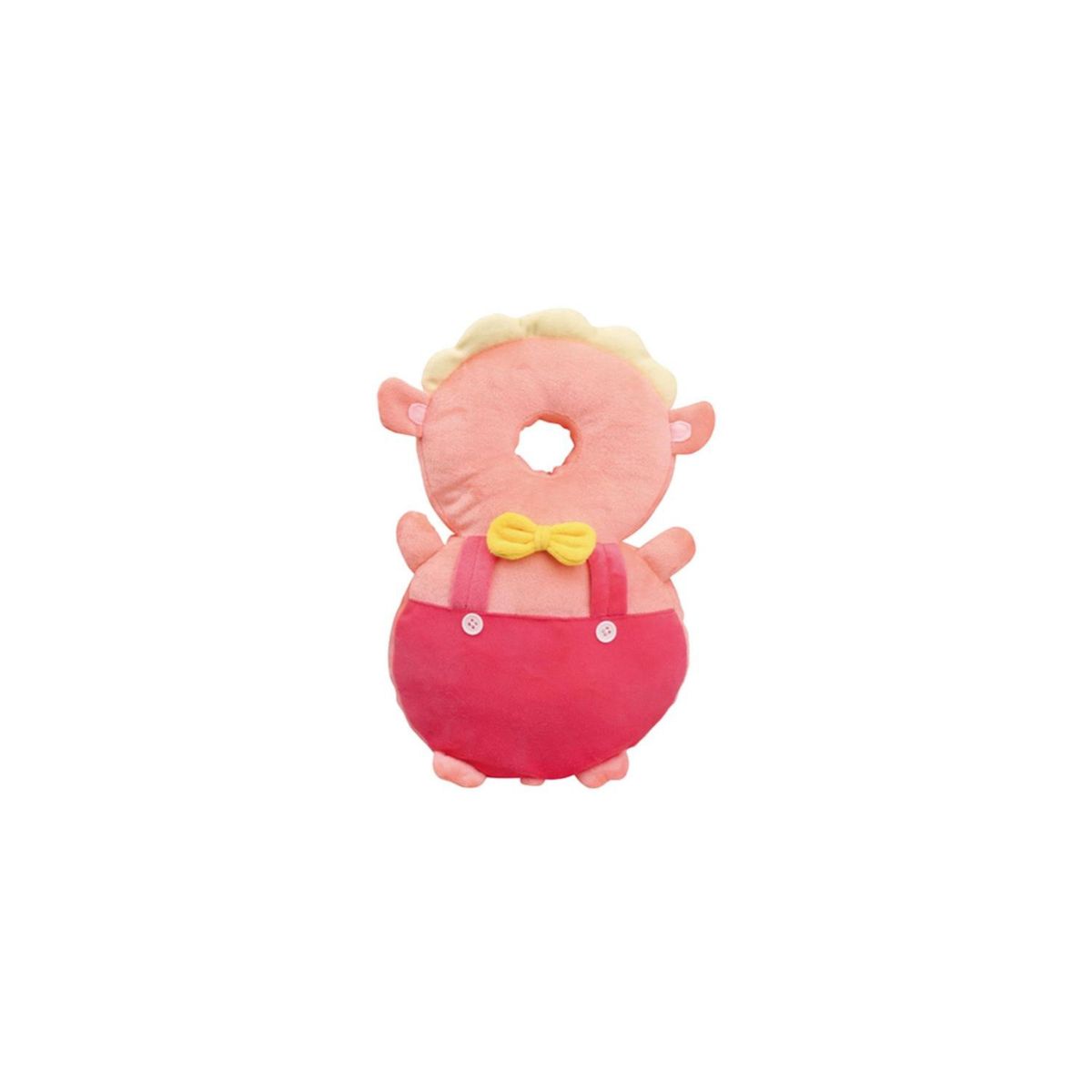 GENERICO - Almohada Protectora Para Cabeza De Bebe anticaída Cerdito Rosado