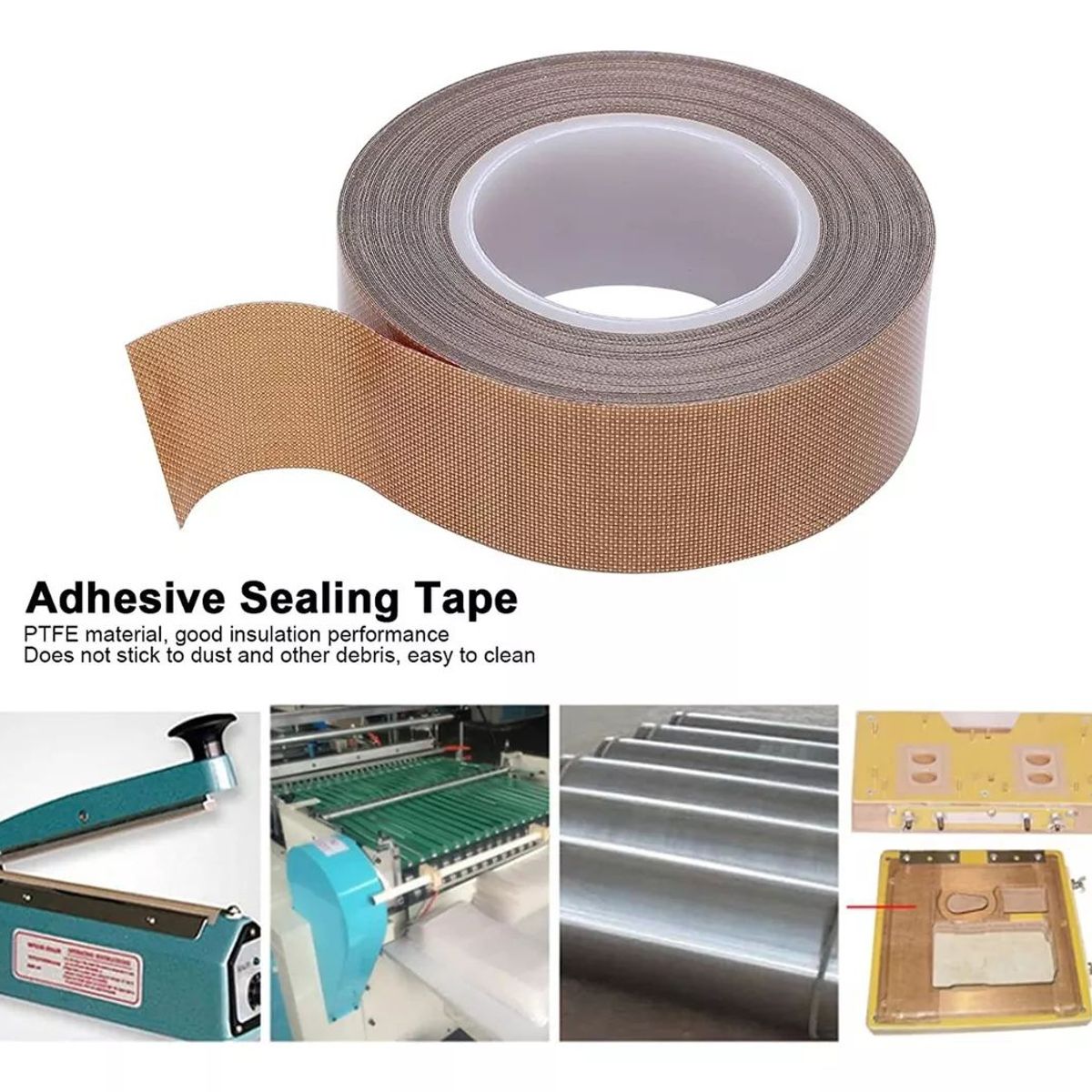 KUANGYE - Teflón Rollo 30mm X 10 Mtrs Para Selladoras