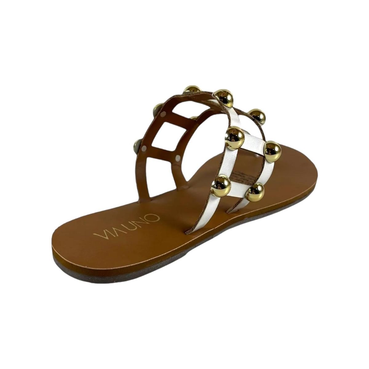 VIA UNO - Sandalia Chinelo Via Uno Mujer Modelo 21906870 Blanco