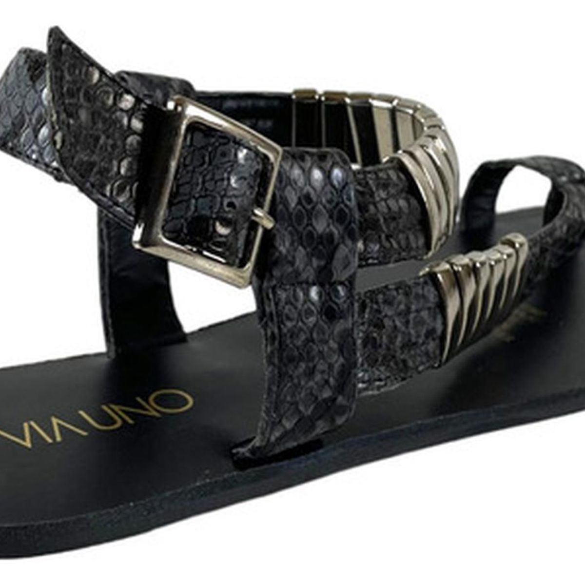 VIA UNO - Sandalia Via Uno Cuero Pu 21919602