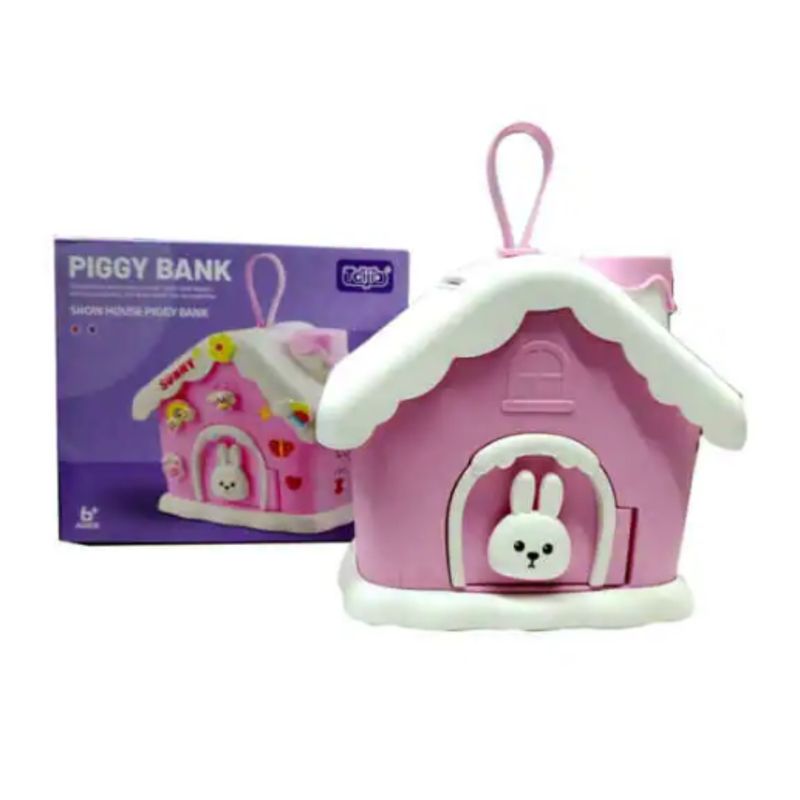 OEM - Casa Alcancía House Piggy Bank Para Niños  Juguete - Rosado
