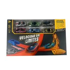 OEM - Autos Coleccionables Mini Autos Con Pista Para Carros Niños