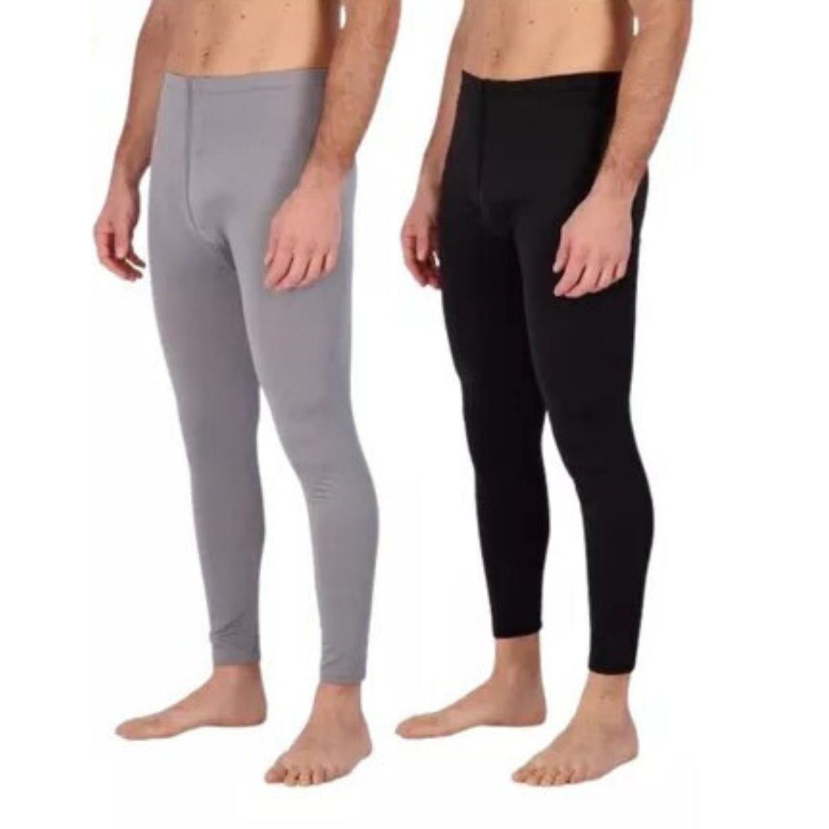LOOK SHOP - Pack 2 Calzoncillos Largo Térmico Hombre Forro Interior Polar 615.