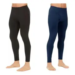 LOOK SHOP - Pack 2 Calzoncillos Largo Térmico Hombre Forro Interior Polar 615.