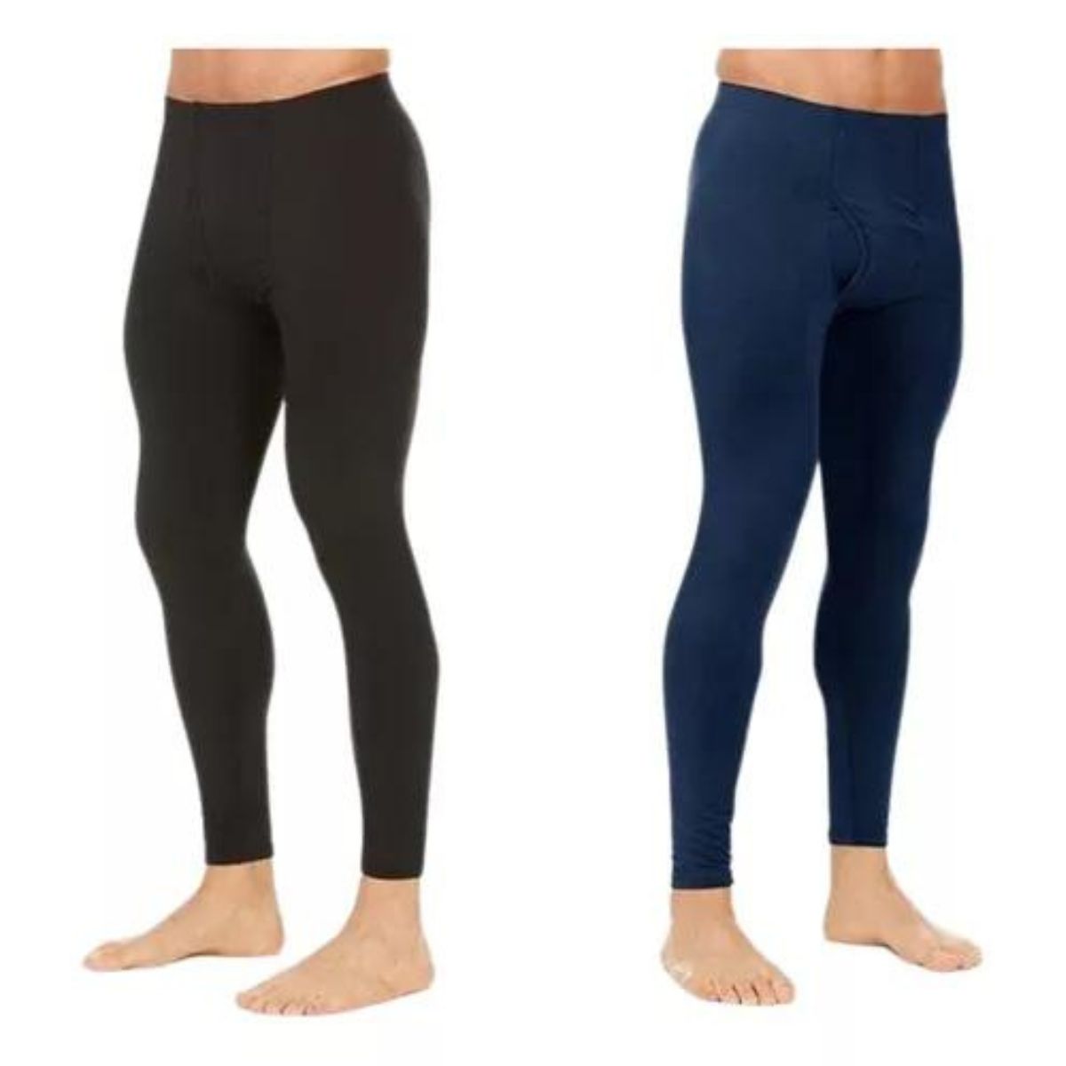 LOOK SHOP - Pack 2 Calzoncillos Largo Térmico Hombre Forro Interior Polar 615.