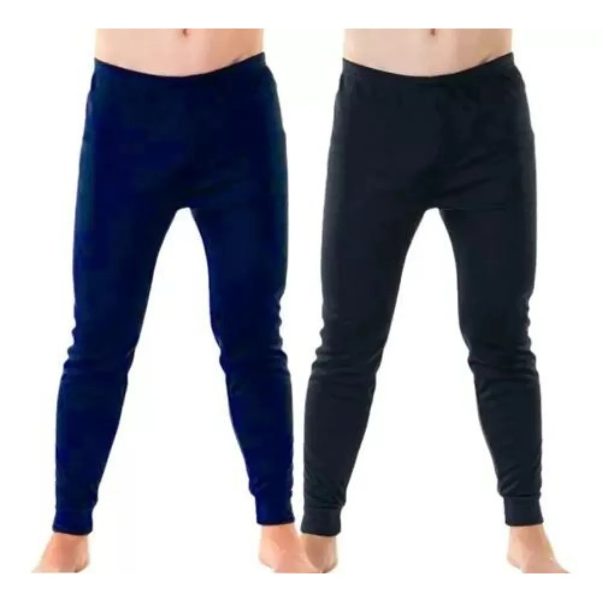 LOOK SHOP - Pack 2 Calzoncillos Largo Térmico Hombre Forro Interior Polar 615.