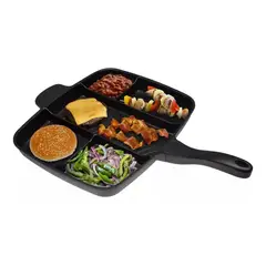 GENERICO - Sartén Multiuso 5 En 1 Sartenes Antiadherentes Plancha Grill