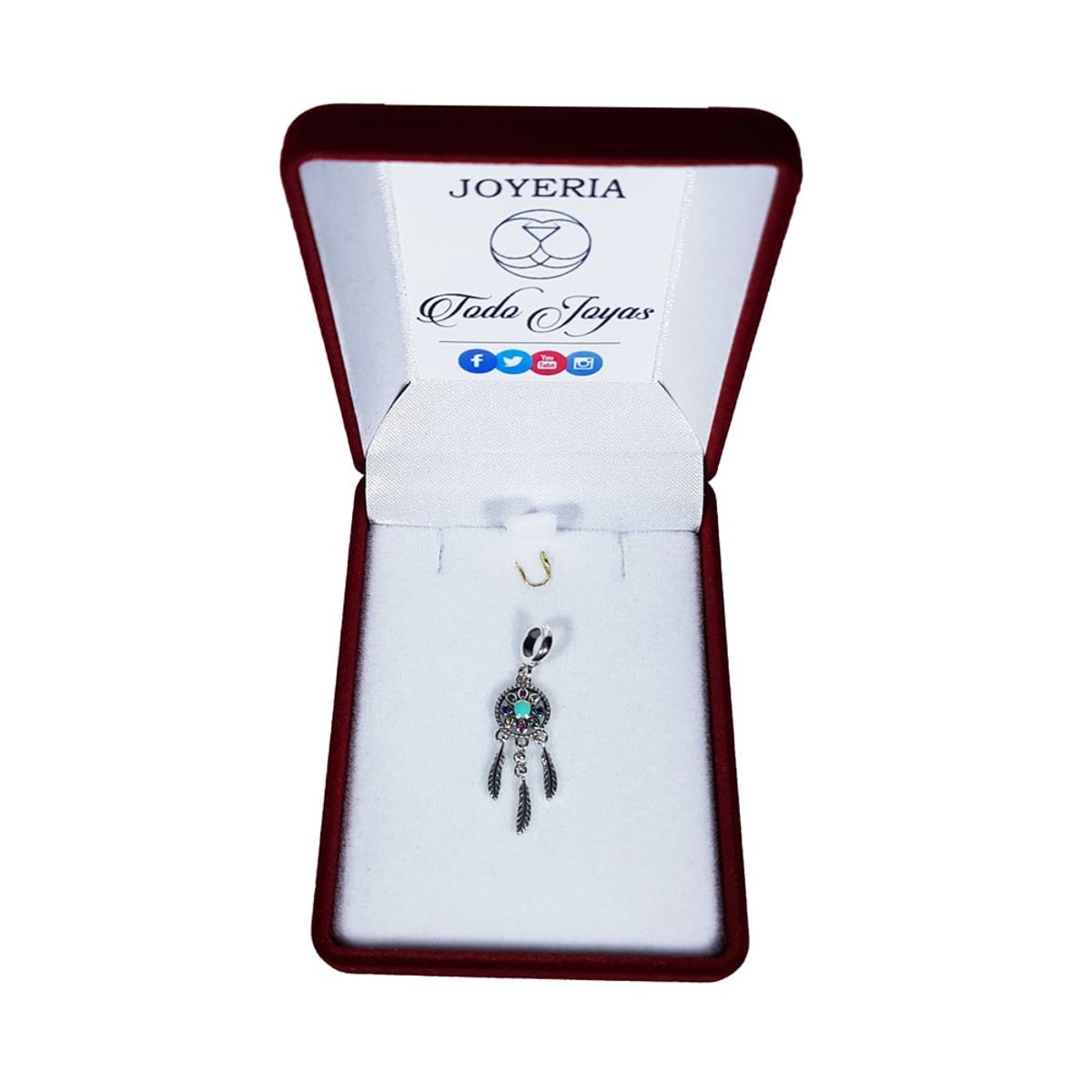 TODOJOYAS - Charm Plata 925 Atrapa Sueños