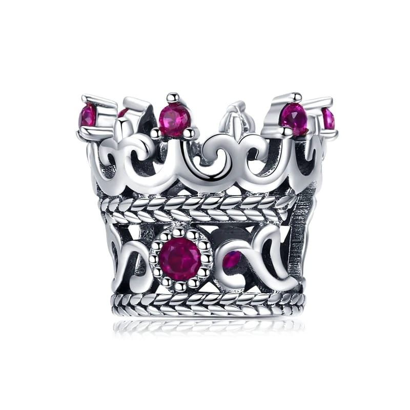 TODOJOYAS - Charm Dije Plata 925 Corona De Reina