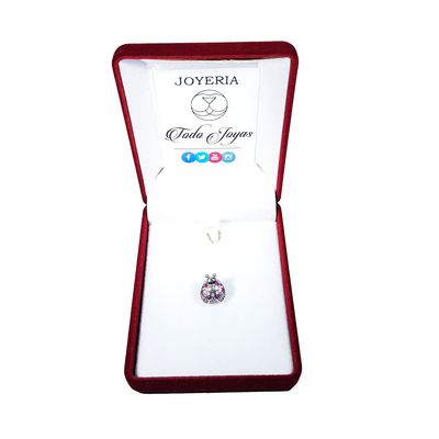Imagen 2 del producto Charm Plata 925 Mariquita Rosada
