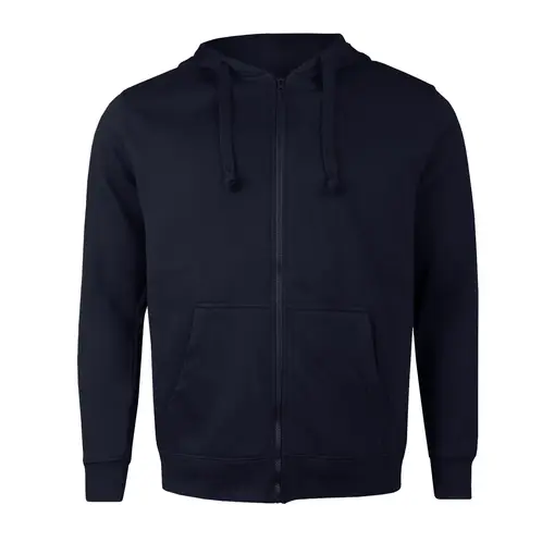 ANDESLAND OUTDOOR APPAREL - Polerón Canguro Con Cierre Vulpes Azul Oscuro Unisex