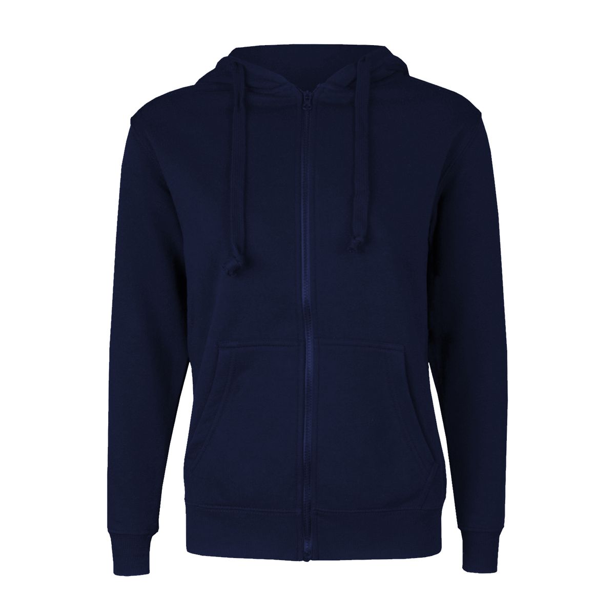 ANDESLAND OUTDOOR APPAREL - Polerón Canguro Con Cierre Vulpes Azul Oscuro Unisex