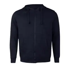 ANDESLAND OUTDOOR APPAREL - Poleron Canguro Con Cierre Azul Oscuro Unisex