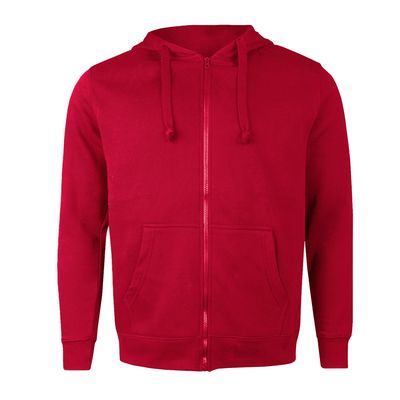 Imagen 1 del producto Polerón Canguro Con Cierre Vulpes Rojo Unisex