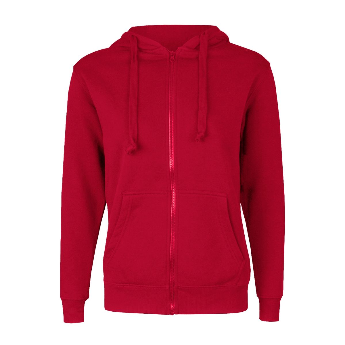 ANDESLAND OUTDOOR APPAREL - Polerón Canguro Con Cierre Vulpes Rojo Unisex