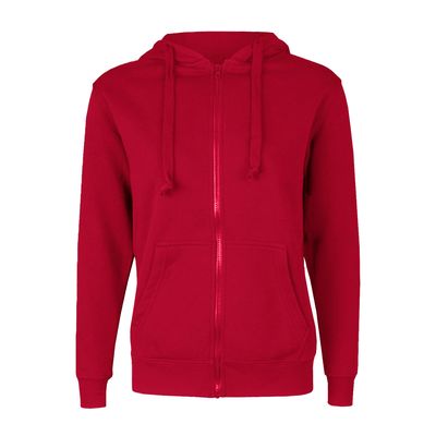 Imagen 2 del producto Polerón Canguro Con Cierre Vulpes Rojo Unisex