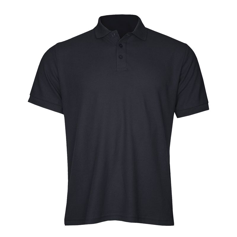 ANDESLAND OUTDOOR APPAREL - Polera Algodón Pique Manga Corta Velox Azul Hombre
